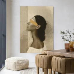 Wandkleed She Thinks Of You in maat en frame naar keuze