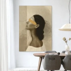 Wandkleed She Thinks Of You in maat en frame naar keuze