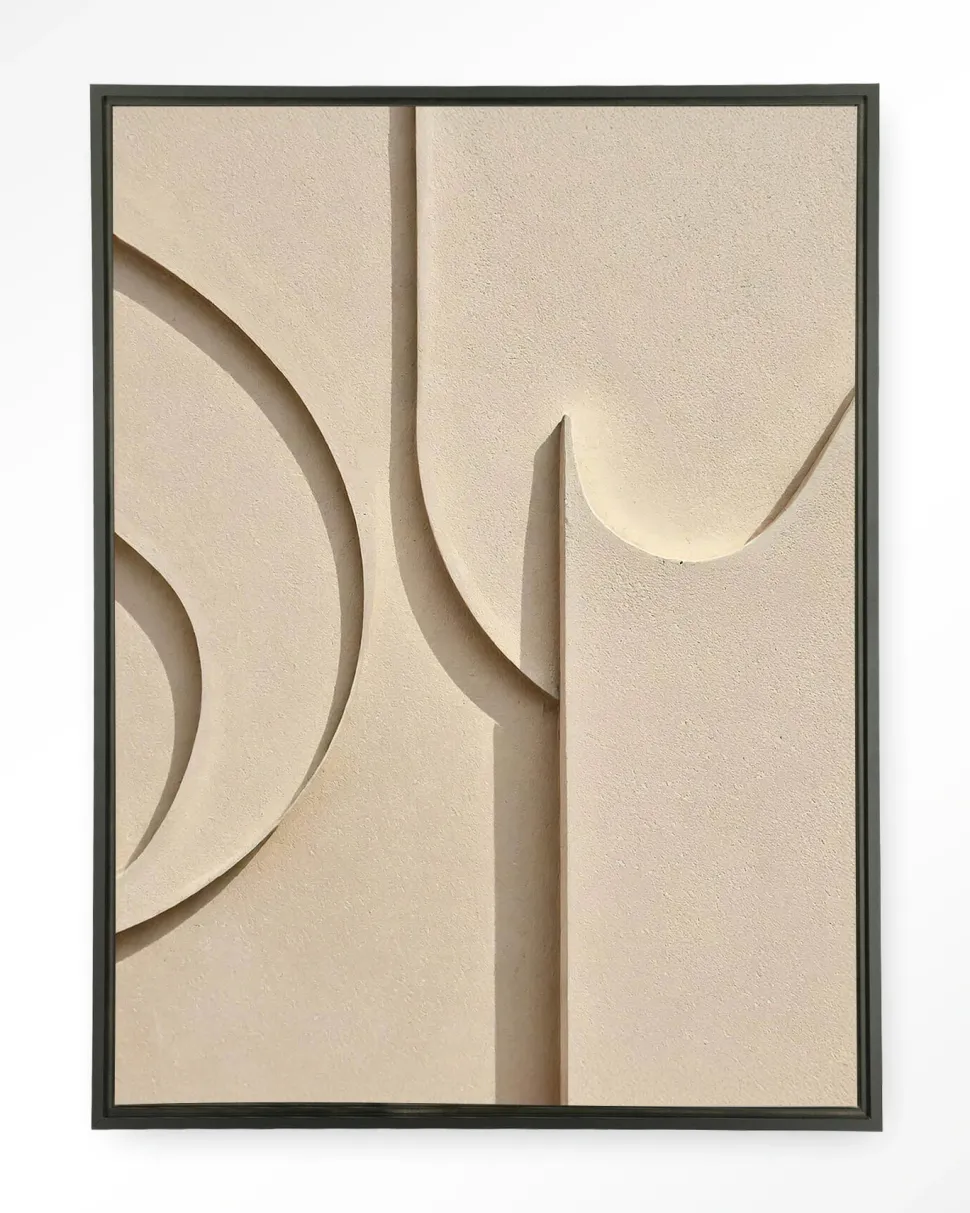 Wandkleed Siaa 2 in maat en frame naar keuze