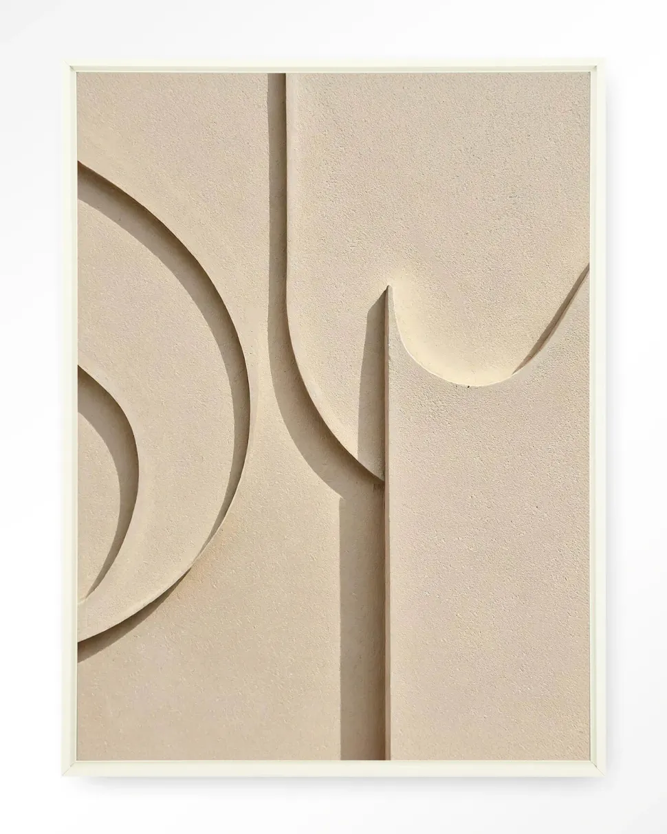 Wandkleed Siaa 2 in maat en frame naar keuze