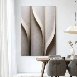 Wandkleed Silent Waves in maat en frame naar keuze