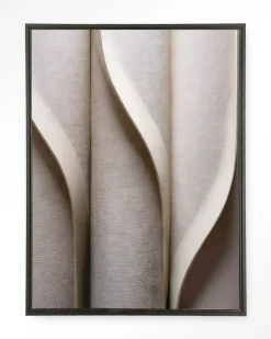 Wandkleed Silent Waves in maat en frame naar keuze