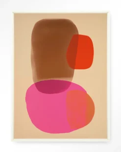 Wandkleed Soft Collusion in maat en frame naar keuze