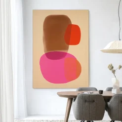 Wandkleed Soft Collusion in maat en frame naar keuze