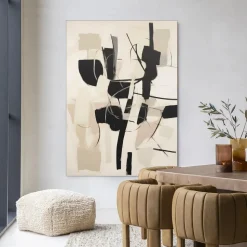 Wandkleed Soleyo in maat en frame naar keuze