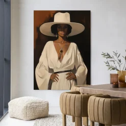 Wandkleed Sophia in maat en frame naar keuze