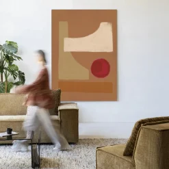 Wandkleed Spice in maat en frame naar keuze