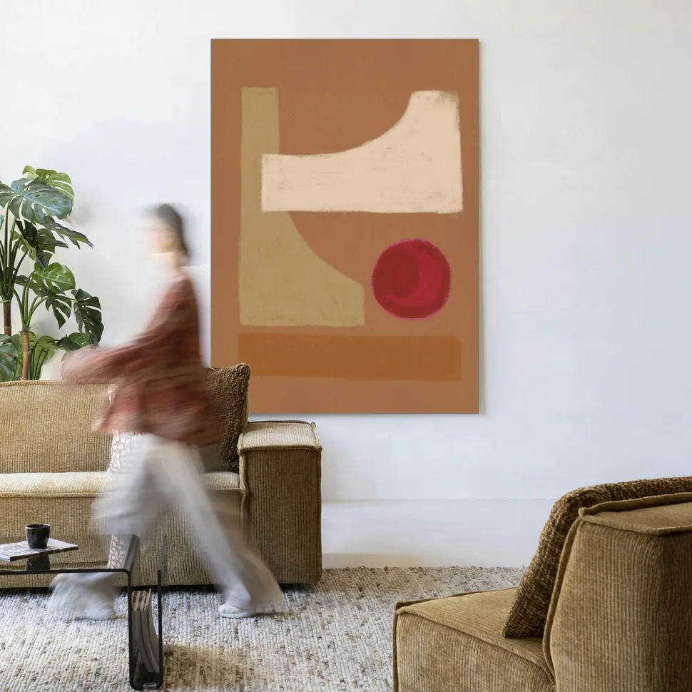 Wandkleed Spice in maat en frame naar keuze