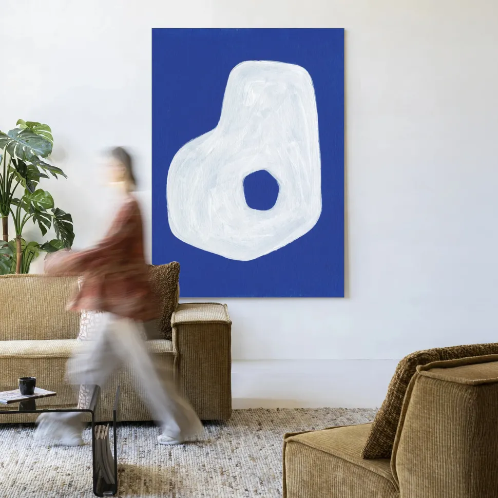 Wandkleed Spook in maat en frame naar keuze