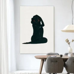 Wandkleed Stillness in maat en frame naar keuze