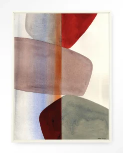 Wandkleed Stones in maat en frame naar keuze