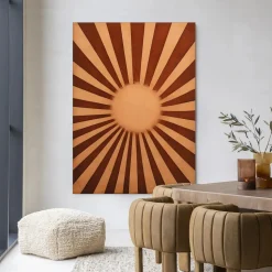 Wandkleed Sunny Side in maat en frame naar keuze