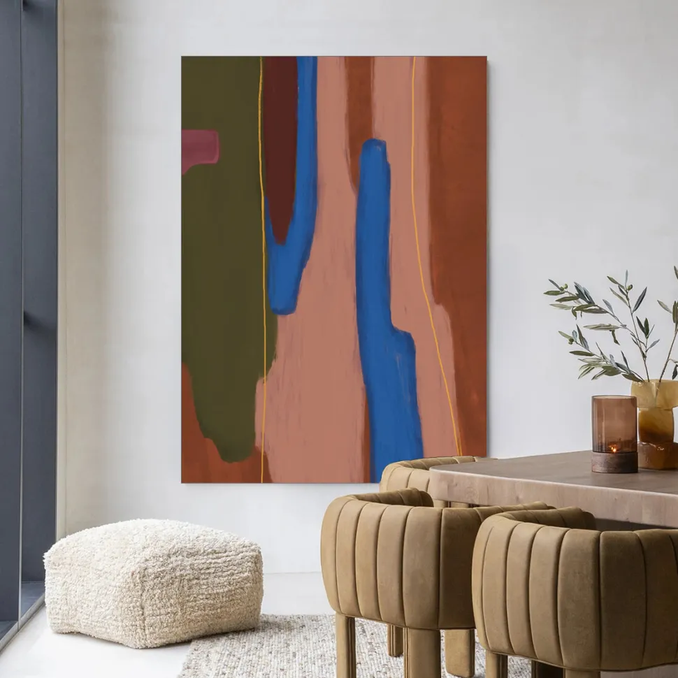 Wandkleed Tajo in maat en frame naar keuze