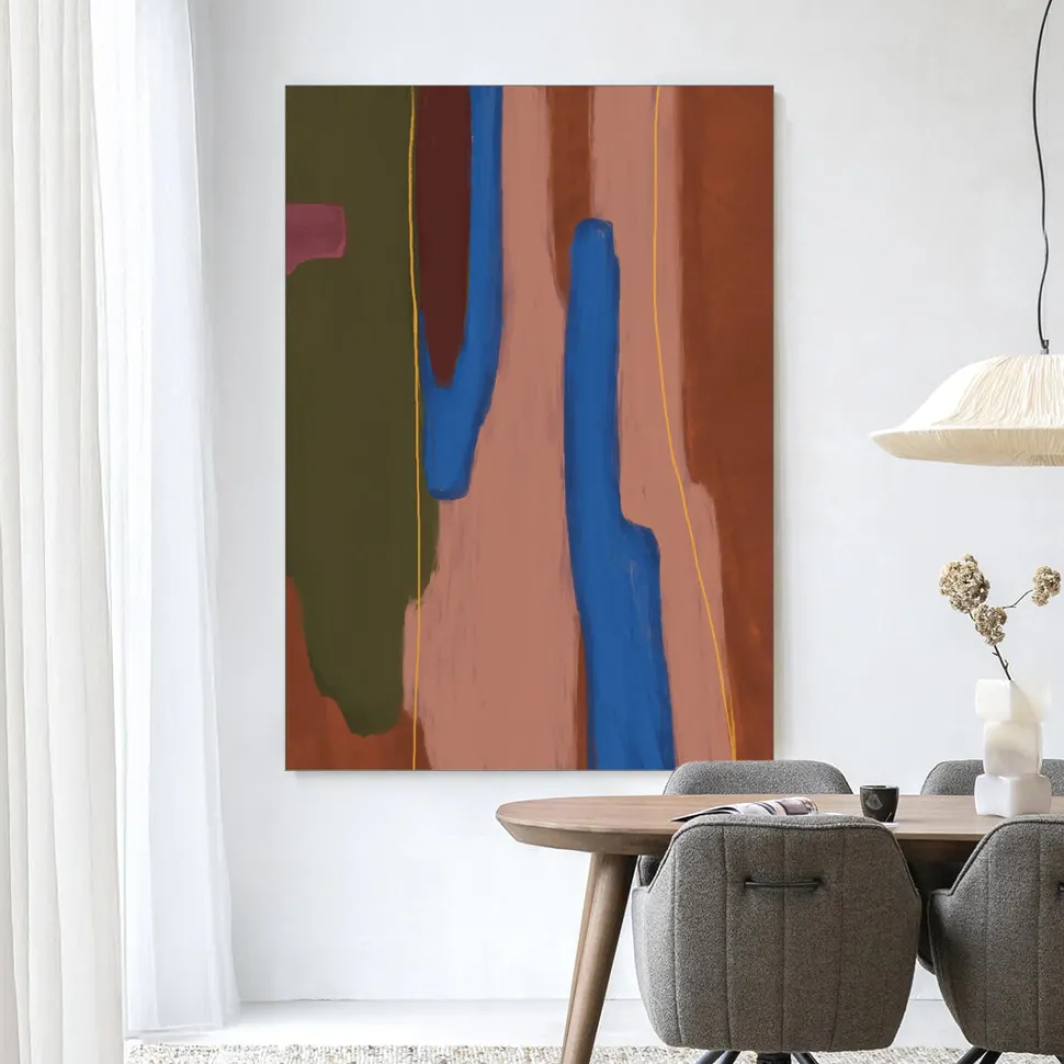 Wandkleed Tajo in maat en frame naar keuze