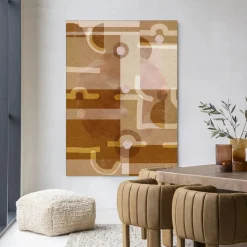 Wandkleed Terra Universe in maat en frame naar keuze