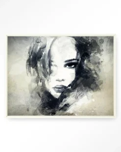 Wandkleed The Look in maat en frame naar keuze