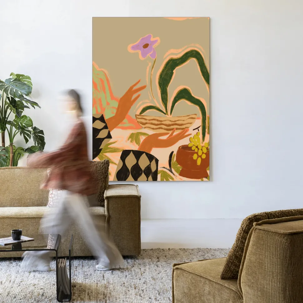 Wandkleed The Power Of One in maat en frame naar keuze