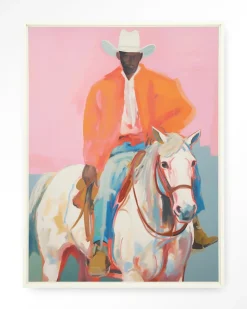 Wandkleed The Sheriff in maat en frame naar keuze