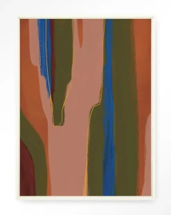 Wandkleed Toledo in maat en frame naar keuze