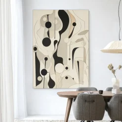 Wandkleed Toulouse in maat en frame naar keuze