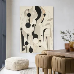 Wandkleed Toulouse in maat en frame naar keuze