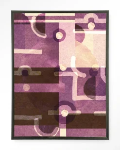 Wandkleed Tribal Universe in maat en frame naar keuze