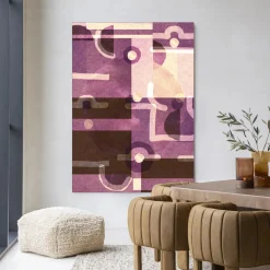 Wandkleed Tribal Universe in maat en frame naar keuze