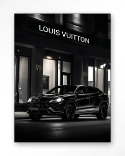 Wandkleed Urus LV in maat en frame naar keuze