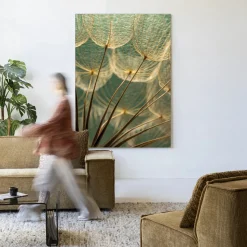 Wandkleed Van Abstractie Tot Detail in maat en frame naar keuze