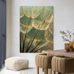 Wandkleed Van Abstractie Tot Detail in maat en frame naar keuze