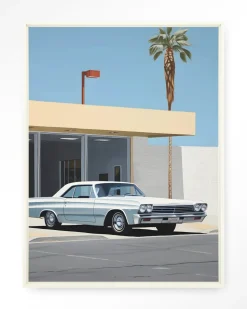 Wandkleed Vice in maat en frame naar keuze