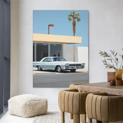 Wandkleed Vice in maat en frame naar keuze