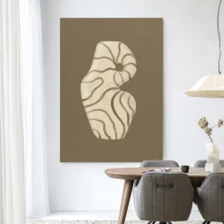 Wandkleed Vivid Vase 09 in maat en frame naar keuze