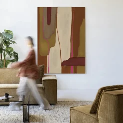 Wandkleed Zafra in maat en frame naar keuze