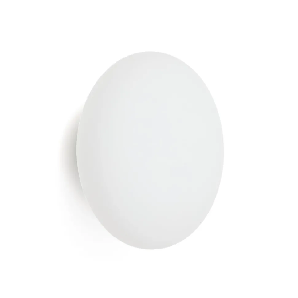 Wandlamp Bamila Rookglas, 25cm, kleur Zilver