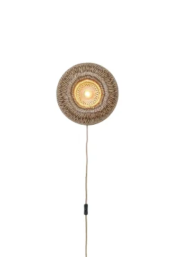 Wandlamp Barbados Bamboe, 35cm