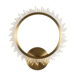 Wandlamp Beau, kleur Brushed Gold