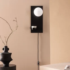 Wandlamp Damara Met wandplankje