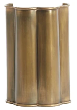 Wandlamp Fringe kleur Antiek Brons