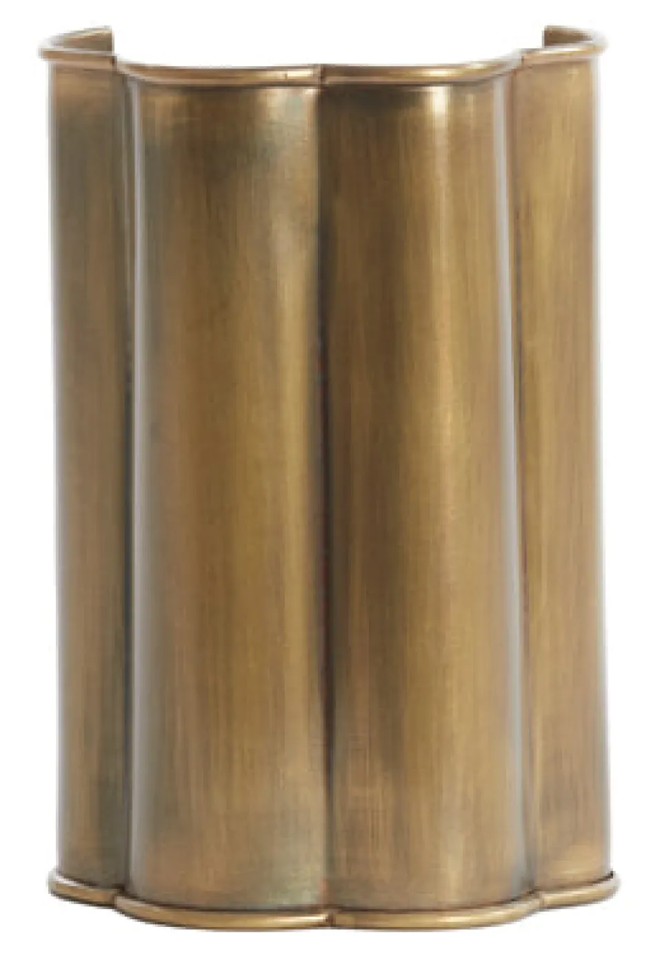 Wandlamp Fringe kleur Antiek Brons