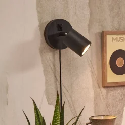 Wandlamp Java Spot, Bamboe