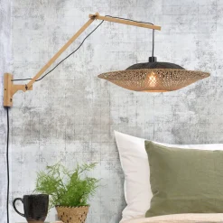 Wandlamp Kalimantan Large, Bamboe