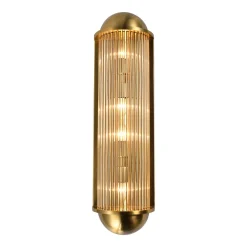 Wandlamp Leeza 80cm, kleur Brushed Gold