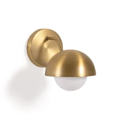 Wandlamp Lonela Messing