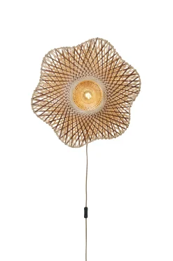 Wandlamp Madura Bamboe, kleur Naturel/Bruin
