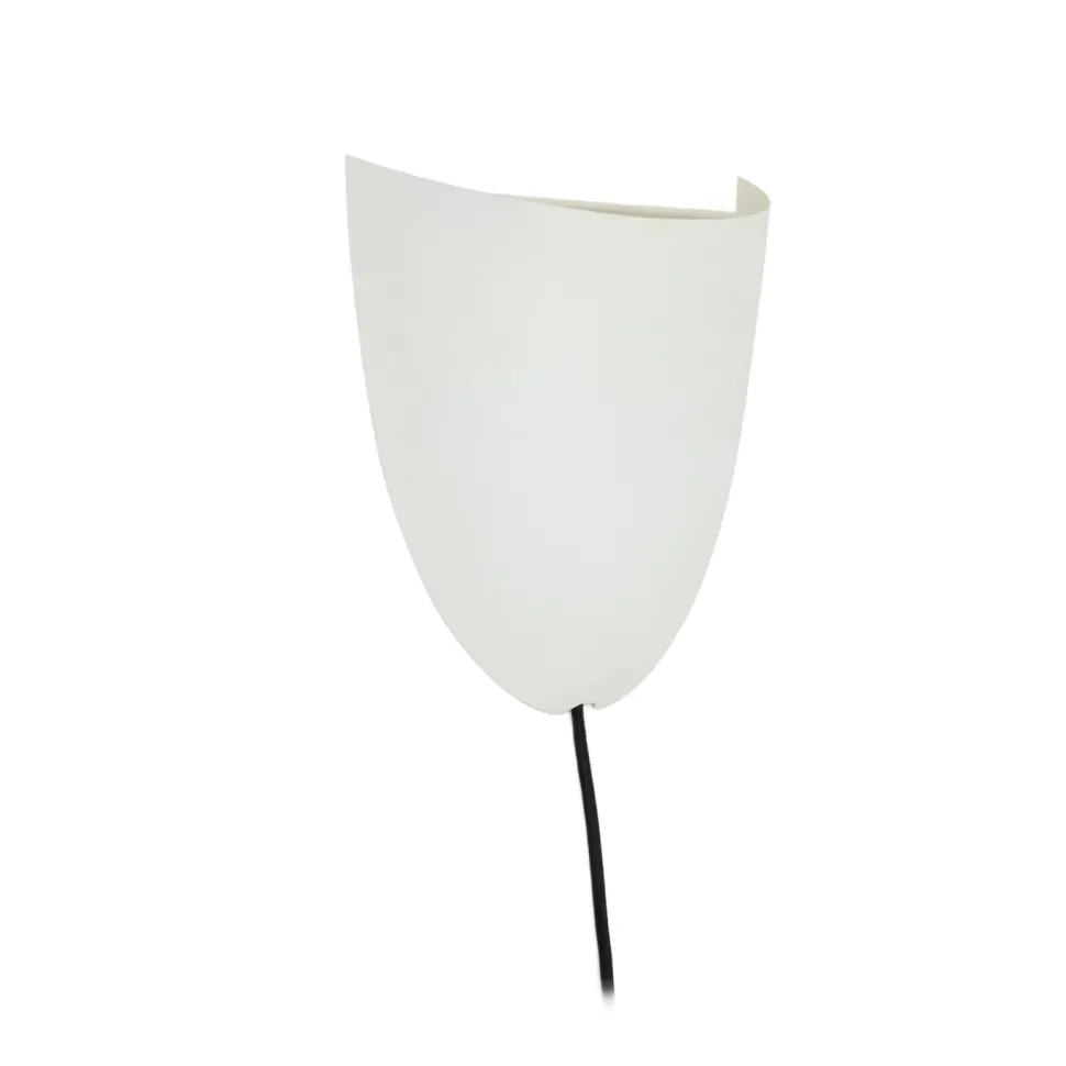 Wandlamp Nibla Kleipatroon, kleur Wit