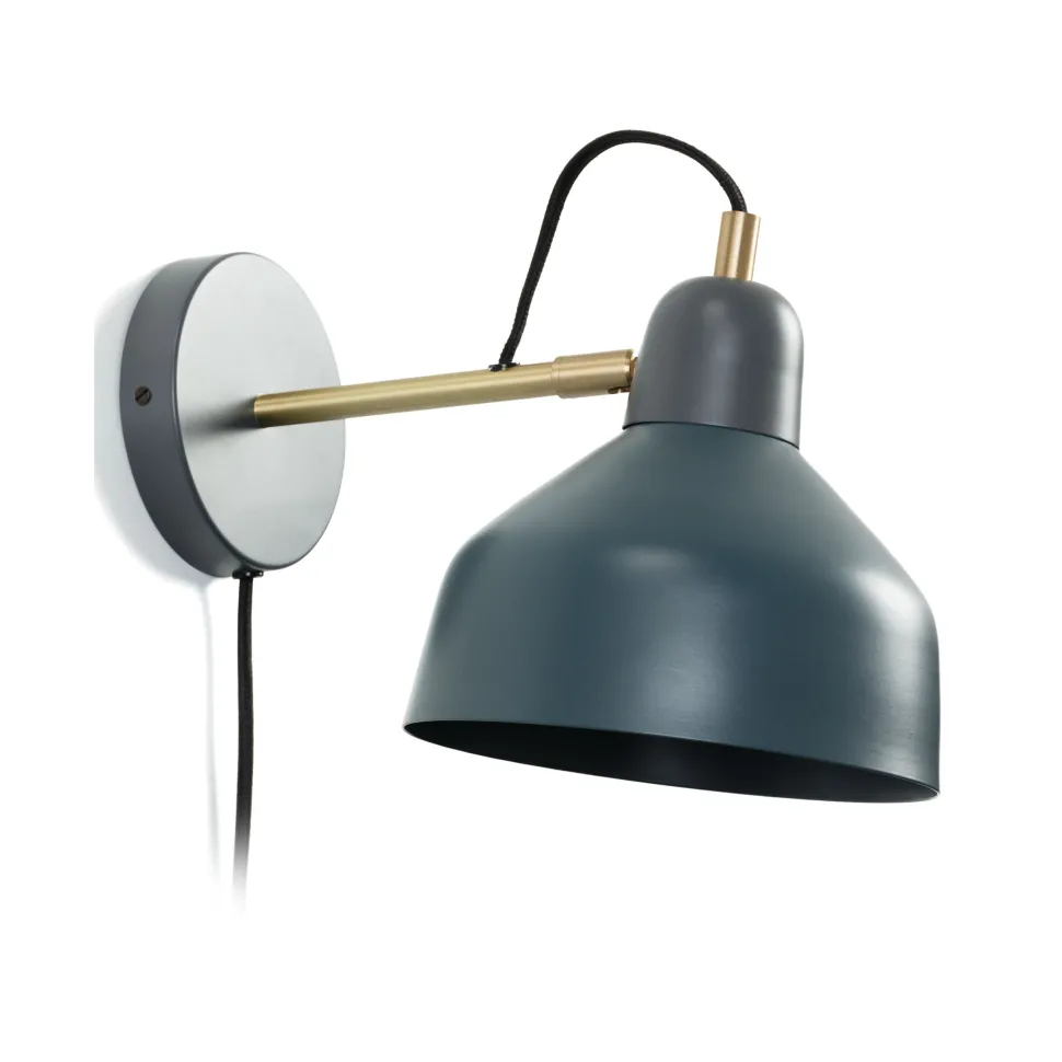 Wandlamp Olimpia kleur Petrolblauw