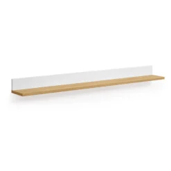 Wandplank Abilen Eiken, kleur Wit