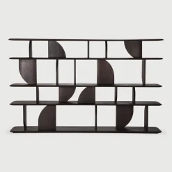 Wandrek Geometric Hout, 130 x 210cm