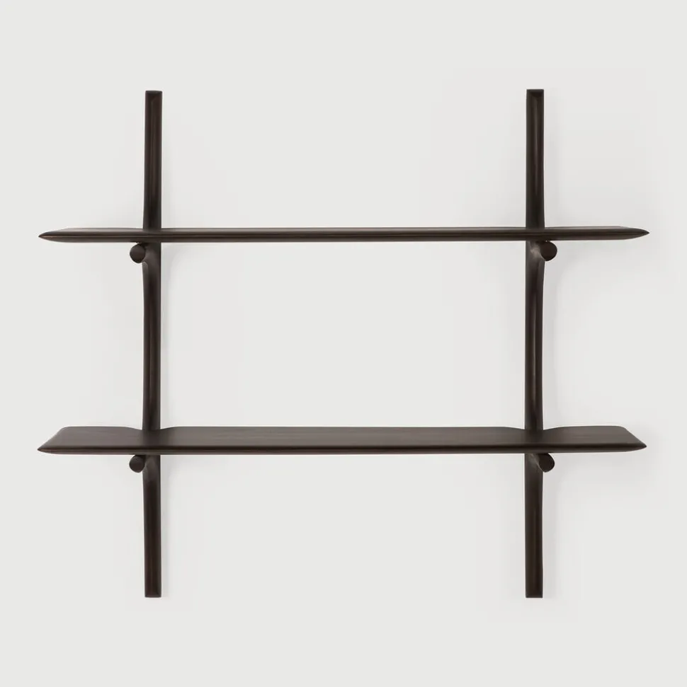 Wandrek PI Hout, Met 2 planken